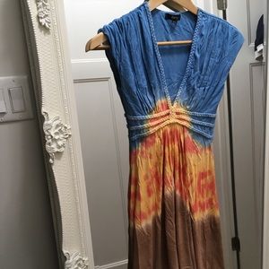Tie dye dress size small
